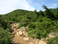 安達太良山への登山道